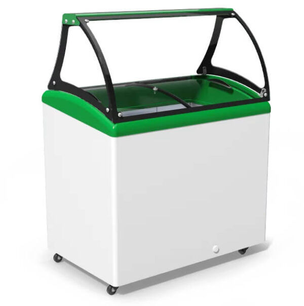 Vitrină frigorifică pentru îngheţată M300SL Verde