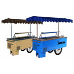 Cărăucior frigorific pentru înghețată RIKSHA